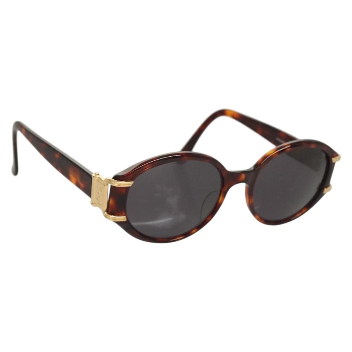 Occhiali da sole SAINT LAURENT plastica marrone originali bs27226