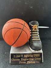 4  Color Tek Gold Basketball Resin Trophy. Please See All Photos 