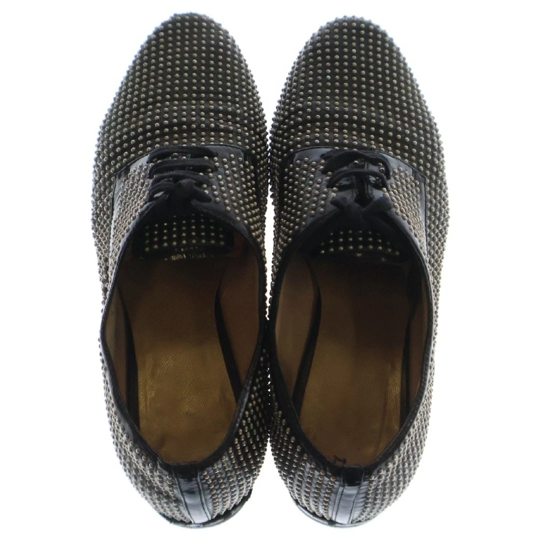 Mocassini con borchie Miumiu Miu scarpe eleganti in pelle 34 1 2 neri donna usati d576b192