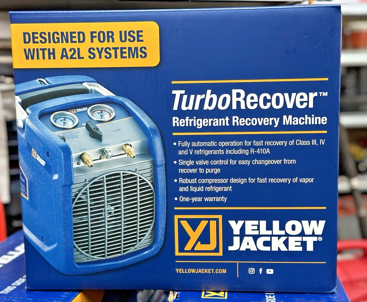 YELLOW JACKET TurboRecover 95780 Refrigerant Recovery