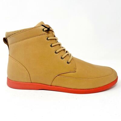 Clae Hamilton Cork Leather Mens Premium  Mid Casual Sneakers
