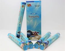 GR Incense Sticks: TRANQUILITY - Choose 20 60 100 or 120 Sticks, Free Shipping