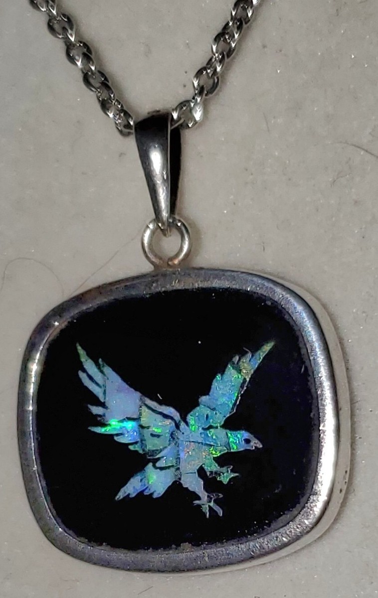 VINTAGE EAGLE NECKLACE 18