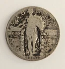 1926-D Standing Liberty Quarters, 90% Silver