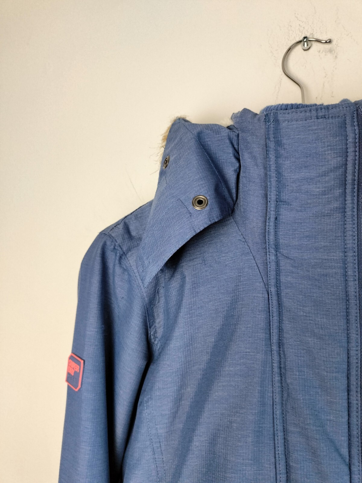 Superdry Engineered Wind Attacker Blue Hooded Jac… - image 2
