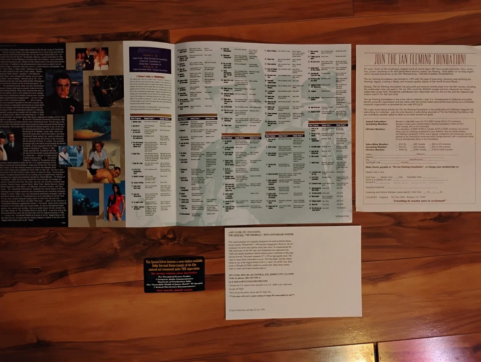 Thunderball [Deluxe Collector's Edition] Laserdisc Complete Near Mint - Image 2 of 4