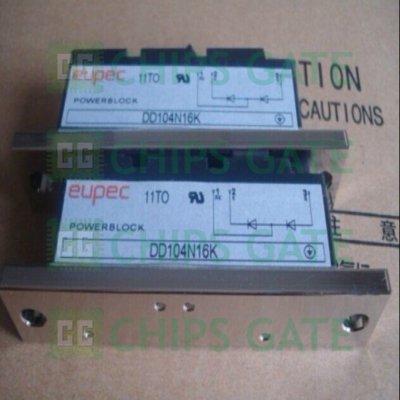 Modulo Raddrizzatore INFINEON/EUPEC DD104N16K - Nuovo, Qualità Garantita