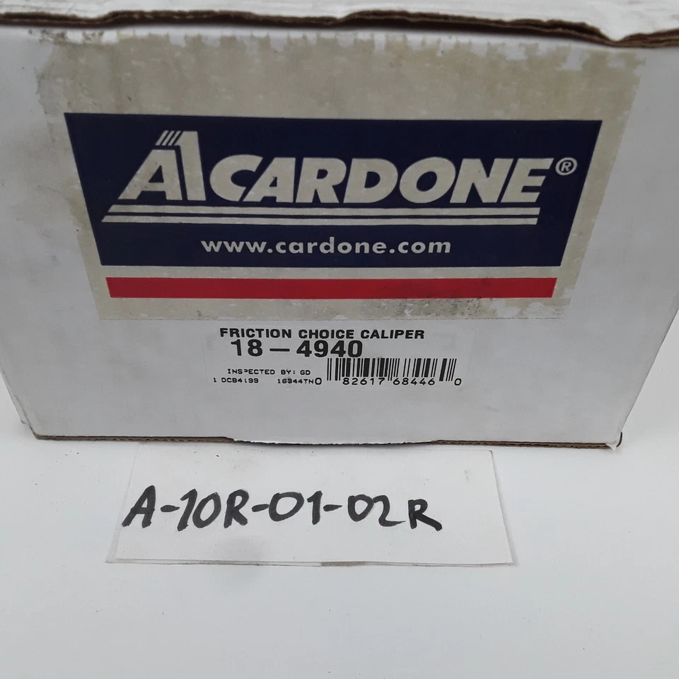 Cardone Industries 184940 Reman Brake Hydraulics - Pinza de freno de disco, trasera izquierda Foto 4 de 4