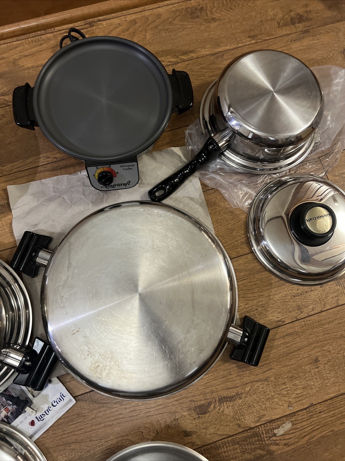 Kitchen Craft West Bend Cookware 7 Ply Cookware Made USA eBay