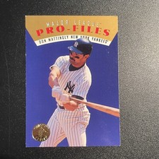 1995 SP Championship Series Pro Files Don Mattingly