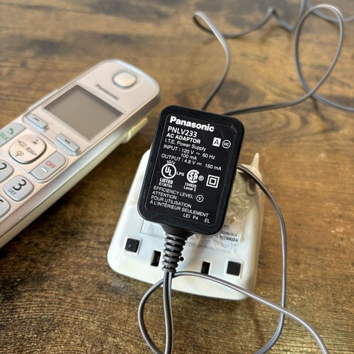 Panasonic KX-TGEA20 & Charging Base PNLC1050 Cordless Phone Handset Silver - Zdjęcie 14 z 14