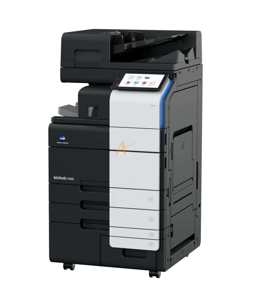 Konica Minolta bizhub C450i Color Copier, Printer, Stand and toner