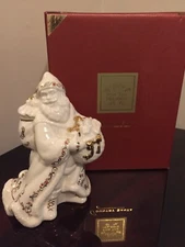 Lenox China Jewels Country Santa 10th In Series 2003 Box