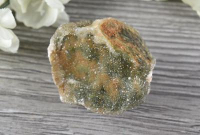 Druzy Chrome Chalcedony from Turkey   3.7  cm # 18578