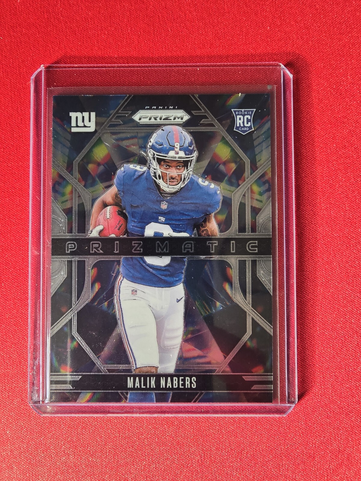 2024 Panini Prizm - Malik Nabers #13 Prizmatic (RC)