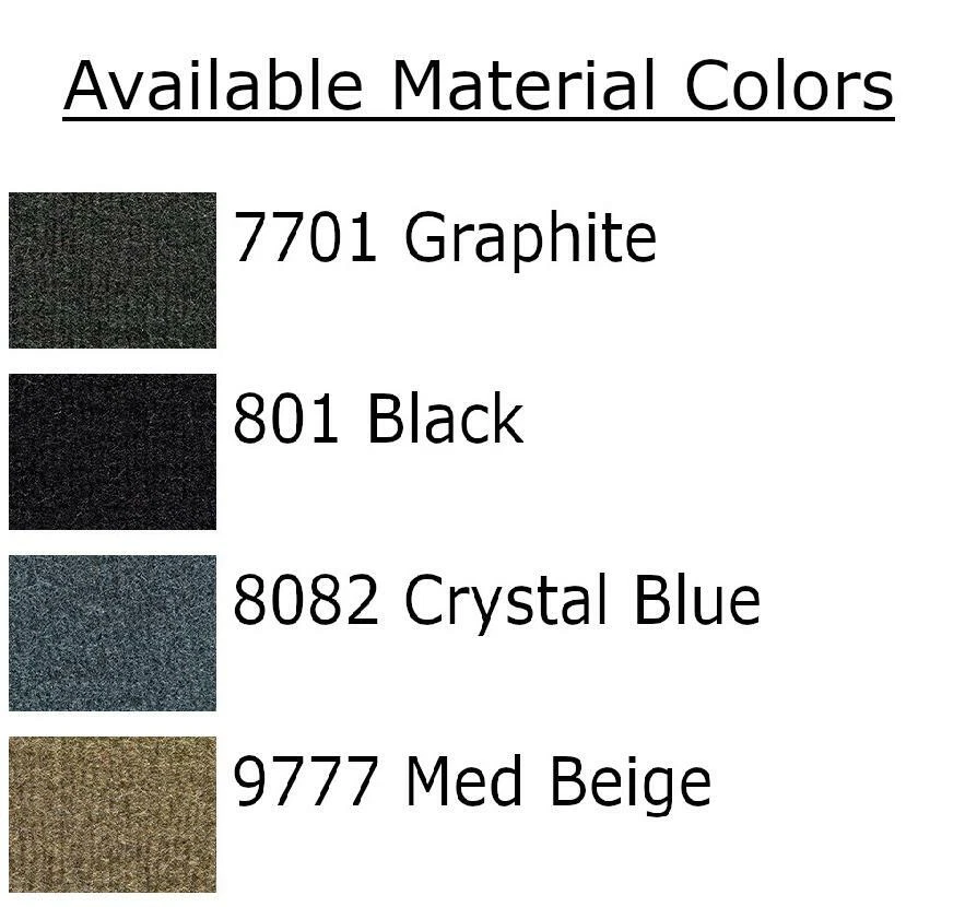 FITS 1994-1996 Buick Roadmaster Floor Mat with Snaps 4pc Cutpile Foto 3 de 3