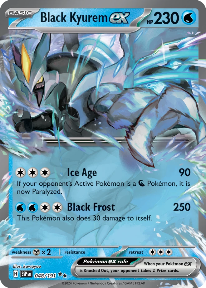 Black Kyurem Ex Pokémon TCG Cards for sale | eBay