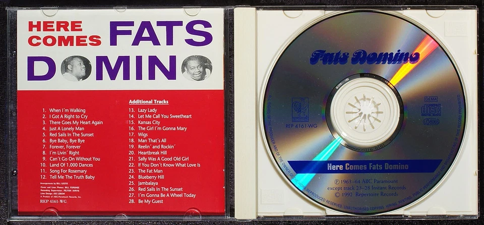 Fats Domino - Here Comes Fats Domino - CD [68047] US Foto 3 de 4