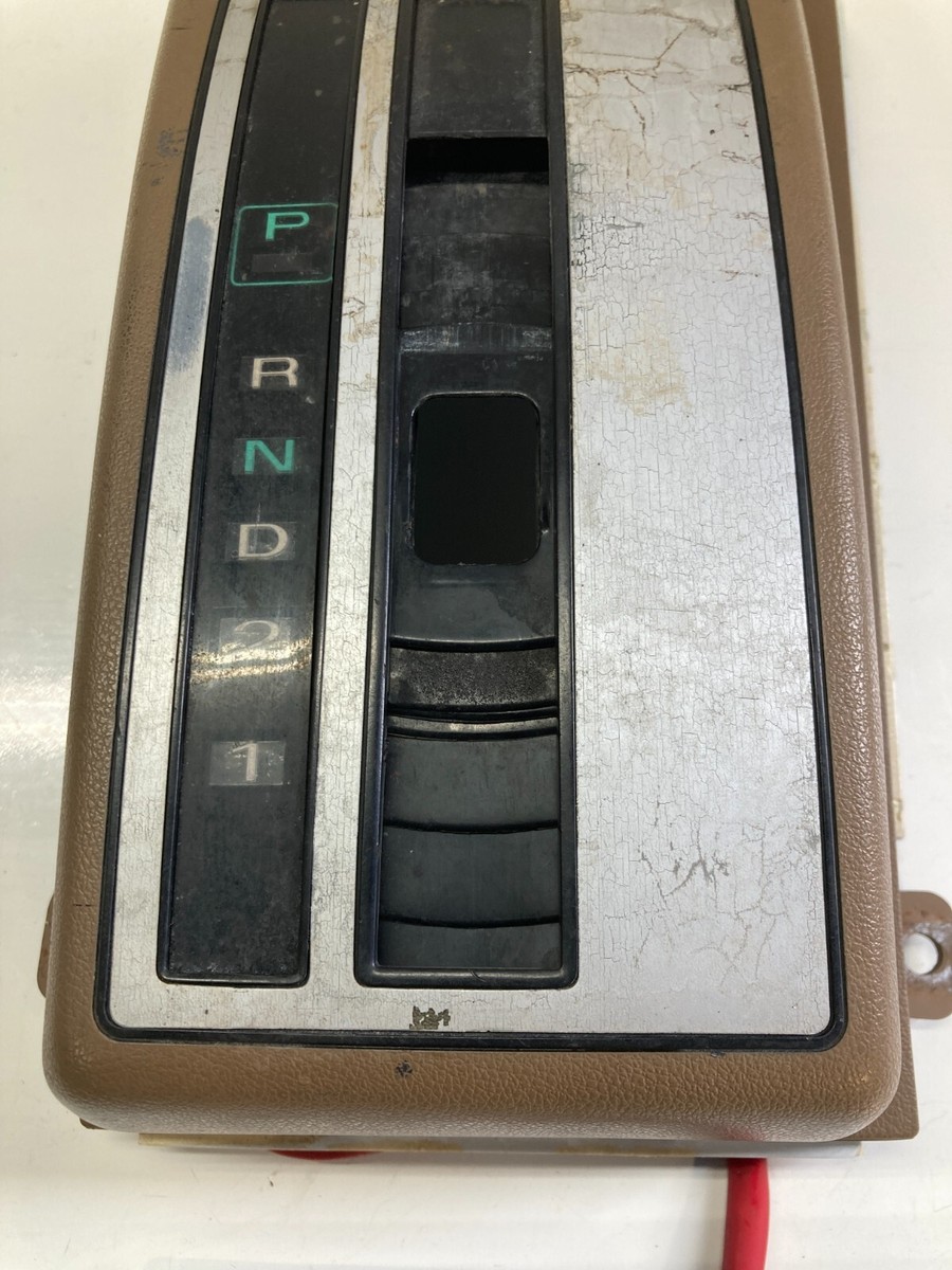 84-89 Nissan 300ZX Z31 Automatic Shifter Trim Cover Tan OEM | eBay