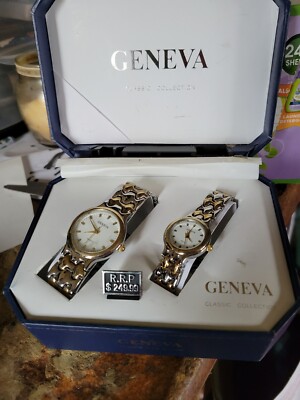 Pair of Women’s Geneva Watches New in Box s-l400.jpg main image 4