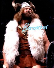 The Berzerker Signed WWF 8x10 Pro Wrestling Promo Photo Wrestler WWE John Nord 6