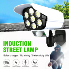 Solar Led Spot Light Motion Detection Wall Outdoor For Backyard Garden Street