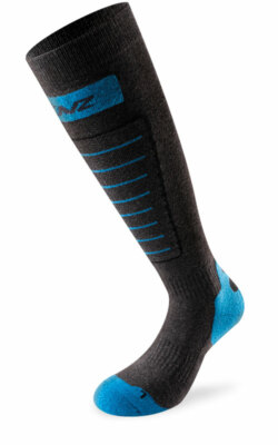 Lenz Skiing 1.0 Performance Socks Blue Ski Snowboard j20