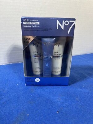 No7 Lift & Luminate Triple Action Serum Say Cream Night Cream