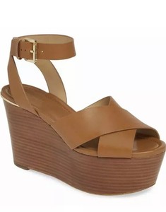abbott leather wedge