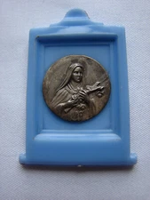 Vintage St Therese of Lisieux / the Child Jesus Plaque
