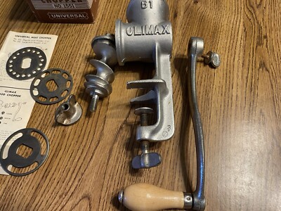 Vintage Universal Food And Meat Chopper No. 1551 Original