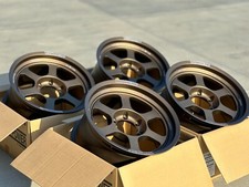 Set Of 4 Volk Racing Te37xt M-spec 18x9 15 6x139.7 Bronze