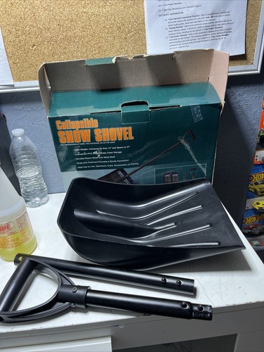 Collapsible 37” Snow Shovel for Camping Beach - Afbeelding 1 van 2