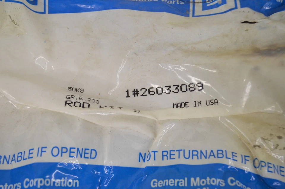 Chevrolet GMC Tie Rod Ends 1983-2005 4x4 S10 S15 Blazer Jimmy Nuevo de Lote Antiguo OEM Juego de 2 Foto 3 de 4