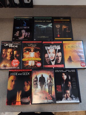Joy Ride And Others Horror DVDs Lot Of 10