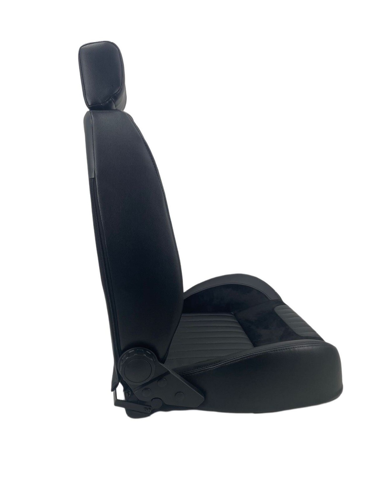 Classic Style High Back Bucket Seats Black PU Leather Pair for Holden