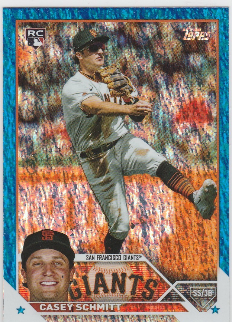 2023 Topps Update Blue Speckle Casey Schmitt #US133 RC 242/999 - SF Giants