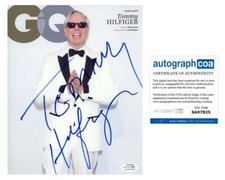Tommy Hilfiger AUTOGRAPH Signed Fashion Designer 8x10 Photo ACOA