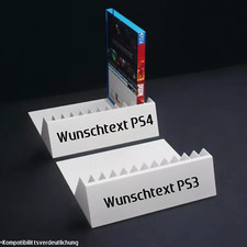 Spielehalter passend für Playstation 4 PS3 Spiele PS4 Halter Ständer Halterung