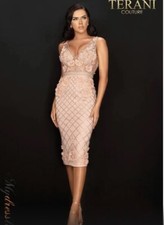 terani couture  Authentic new with tags 2011C2005 Blush  dress