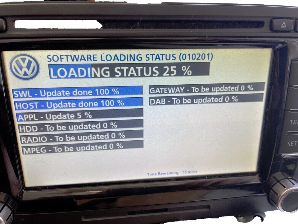 RADIO ASIENTO VW SKODA RNS 510 UNIDAD PRINCIPAL SIN ALIMENTACIÓN SIN PANTALLA SERVICIO DE REPARACIÓN Foto 2 de 4