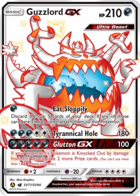 Guzzlord GX SV71/SV94 Hidden Fates: Shiny Vault for sale | eBay