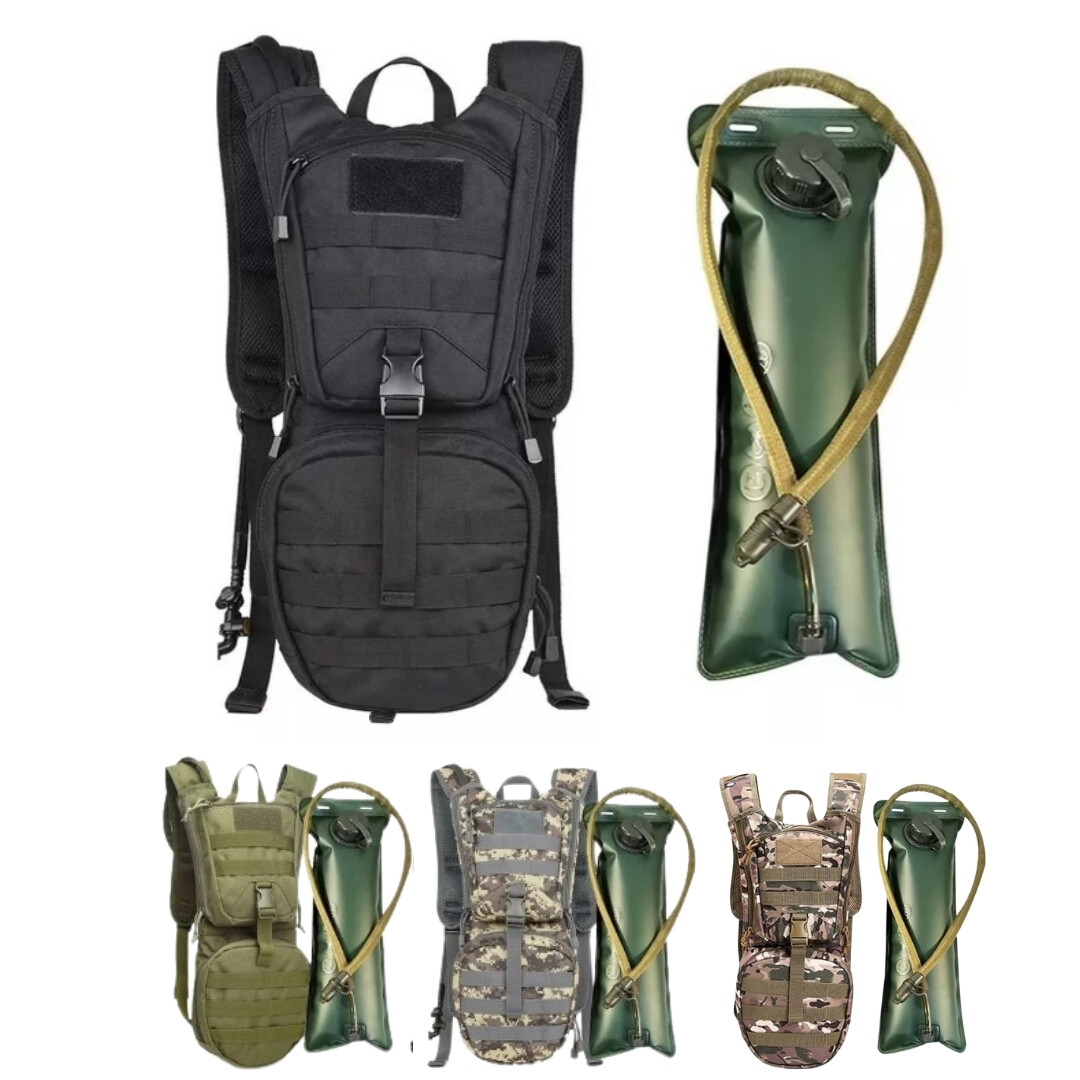 GETORIUM Mochila de hidratación Agua, Mochila de Agua táctica,Mochila de Running