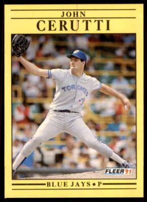 1991 Fleer John Cerutti Baseball Cards #172