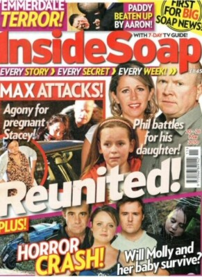 INSIDE SOAP 20/03/10 JOHN PARTRIDGE JESSICA FOX CHARLOTTE BELLAMY EMILY SYMONS