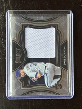 2021 Panini Select Dane Dunning Horizontal Jumbo Swatches #HRJS-DD Rookie RC