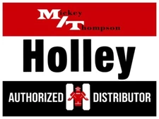 Mickey Thompson & Holley Carburetors NEW METAL SIGN: Authorized Distributor