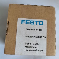 1PC New FESTO FMA-50-10-1/4-EN Pressure Gauge Free Shipping
