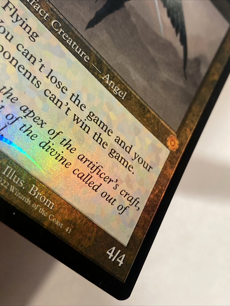 MTG Platinum Angel (Foil) The Brothers' War: Retro Frame Artifacts