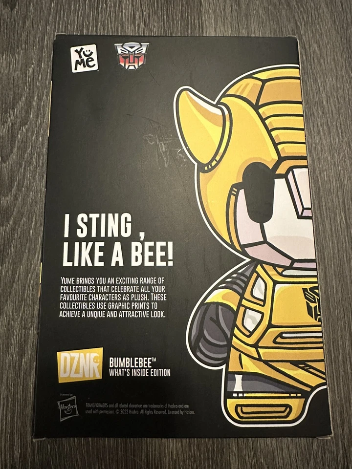 Peluche DZNR Transformers Bumblebee Yume What’s Inside Edition #02 Foto 3 de 4